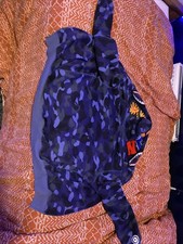 A Bathing Ape Men's Blue Shark