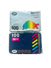 2x RARE Boots Slide Film 100