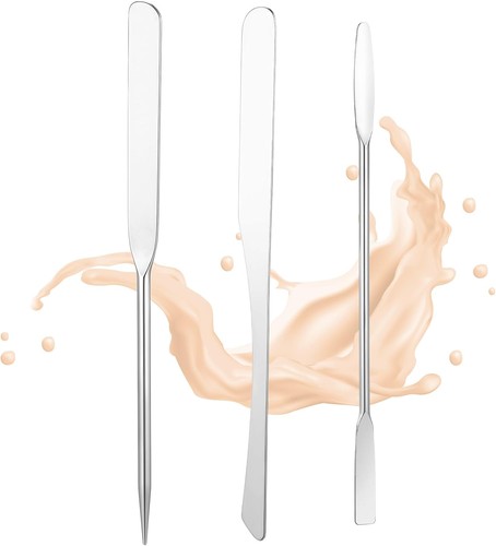 3pcs mini makeup spatula - 3pcs,