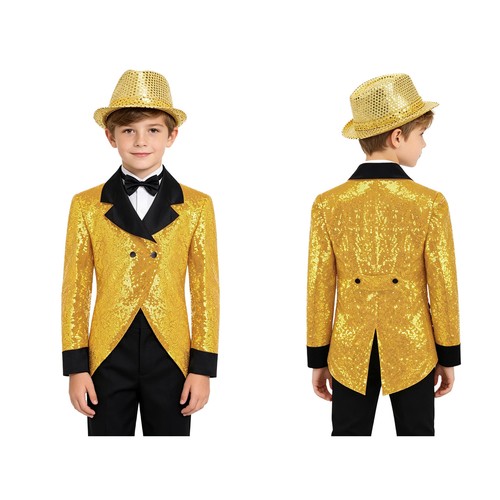 Kids boys sequins tuxedo - sequins,