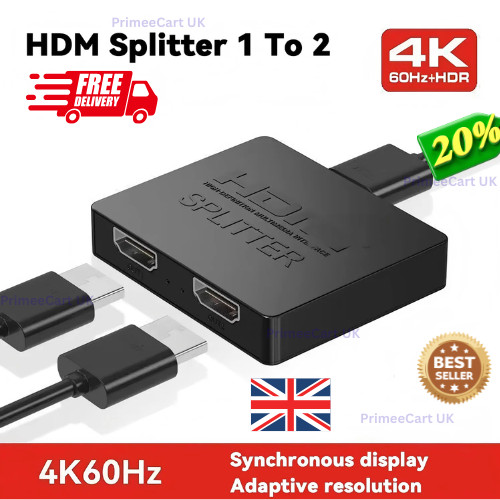 Hdmi splitter 2 out - 4k,
