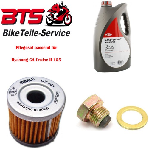 Set oil filter drain - 4l, filter,