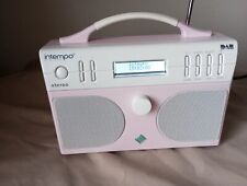 Intempo Digital DAB/FM Radio KT-01 Baby  Pink - Fully Working - SUPERB Condition