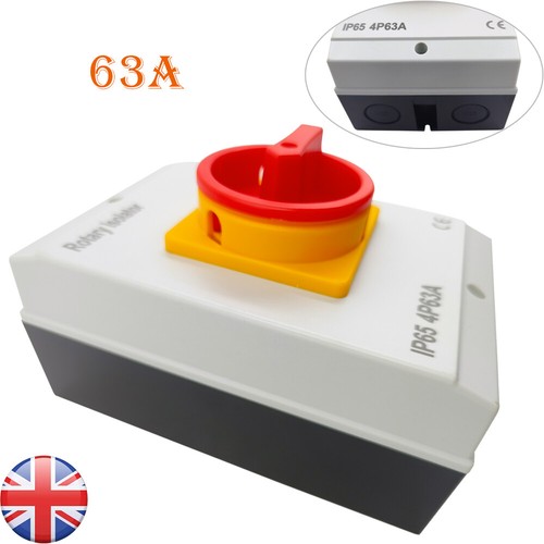 Ip65 insulated pole 63a - ip65,