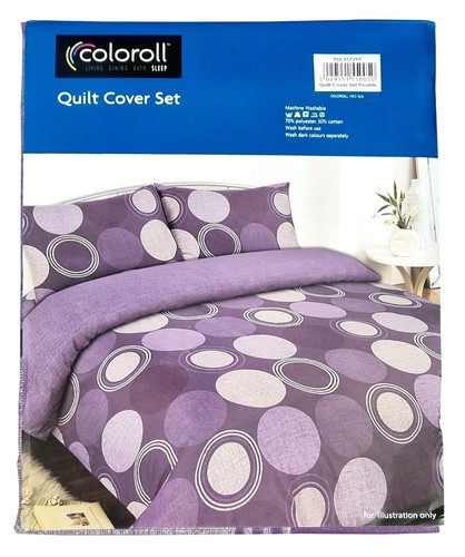 Coloroll quilt cover set - coloroll,