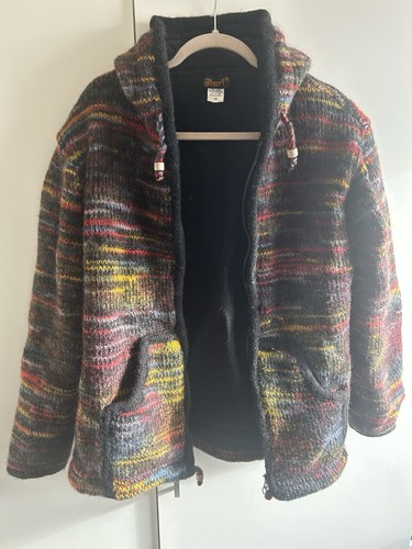 Woolen tie dye - gheri, fleece