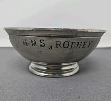 British Royal Navy Pewter Bowl