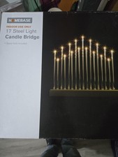 Homebase  17 Steel Light Candle Bridge