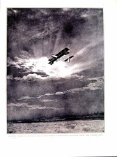 Original Old Vintage Print