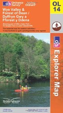 Wye Valley and Forest of Dean (Explorer ... by Ordnance Survey Sheet map, folded