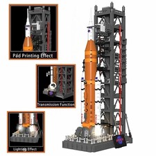 Building block Rocket Launch