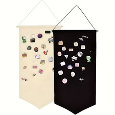 Boho Fabric Pin Board Badge