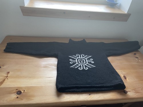 Chunky pure wool jersey with - chunky,