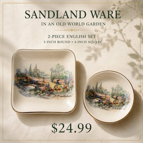 Sandland ware old world garden - ware,