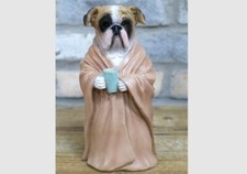 Bedtime British Bulldog Resin