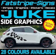 to fit NISSAN JUKE GRAPHICS DECALS STICKERS STRIPES SUV NISMO ACENTA TEKNA 1.6