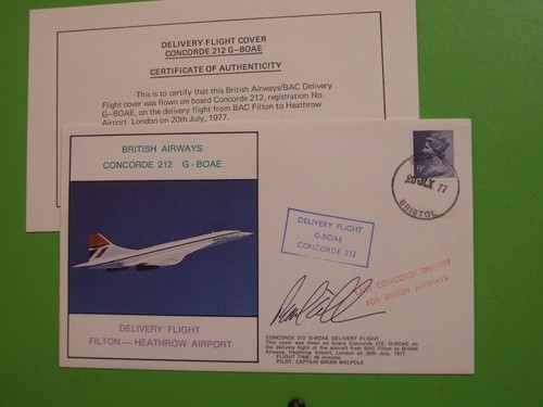 Fdc cover concorde - cover,