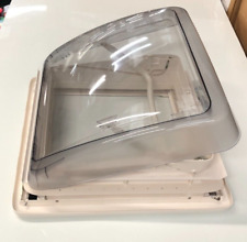 Mini Heki Rooflight Vented Clear Dome Skylight 25-42mm Caravan or Motorhome HKR2
