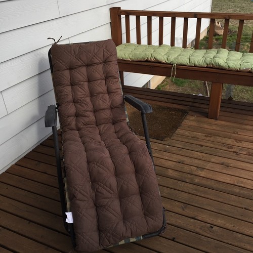 Fit micro suede patio chaise - micro,