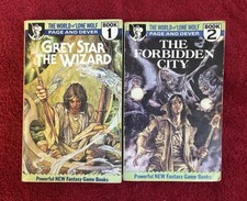 Grey Star the Wizard & Forbidden City - World of Lone Wolf Joe Dever - FREE P&P
