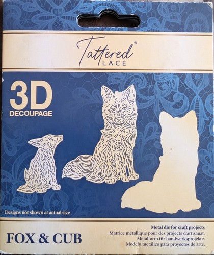 Tattered lace fox - lace,