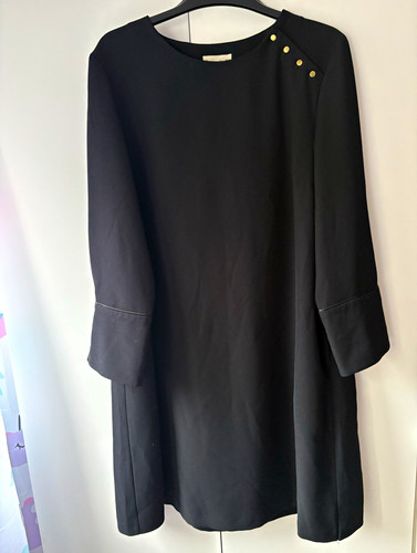 Phase eight black shift dress - black,