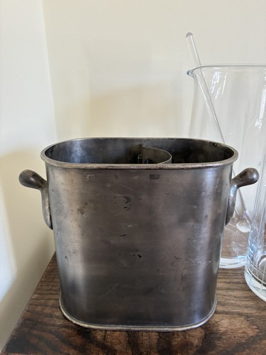 Pewter wine bottle - wine, cooler