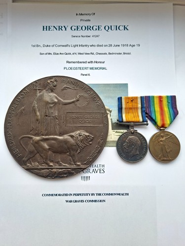 Wwi death plaque medal - death,
