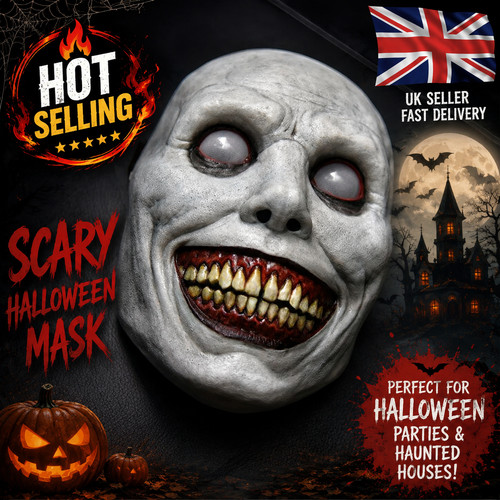 Scary halloween mask horror - scary,