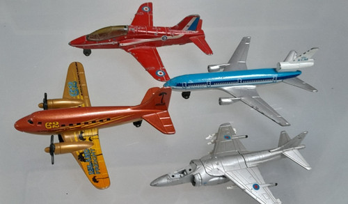 Matchbox model airplanes off - airplanes,