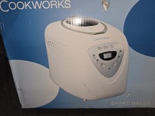 Cookworks Bread Maker 750g-900g Loaf Size, Boxed, White