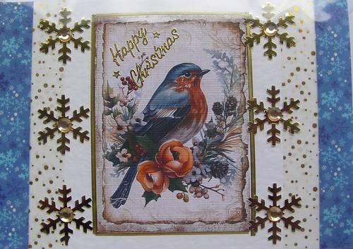 Happy christmas hand - happy, crafted