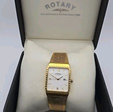 VINTAGE Rotary Watch Mens Gold
