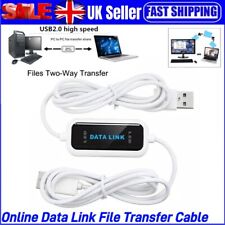 480Mb/s USB Data Transfer Cable Online Link File PC to PC Bridge For PC Laptop