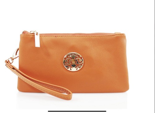 Wristlet purse across - across, body