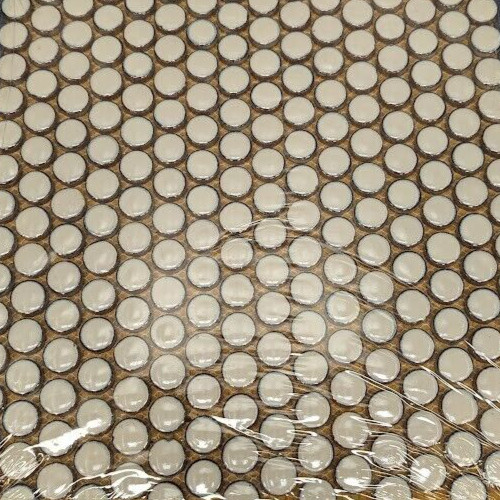 White mosaic tile - tile, simple