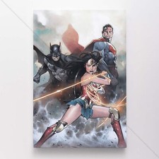 Justice League Poster Canvas