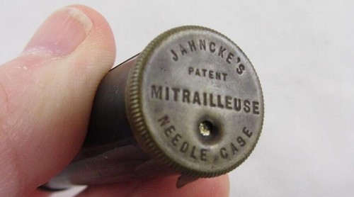 Antique needle case - needle,