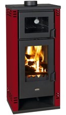 Cooking Wood Burning Stove with Oven Solid Fuel Cooker 8.1kw Heating Prity K2GTF
