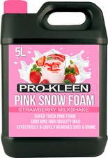 ProKleen Snow Foam Car Candy Shampoo Wash Wax pH Neutral Pressure Washer 5L 