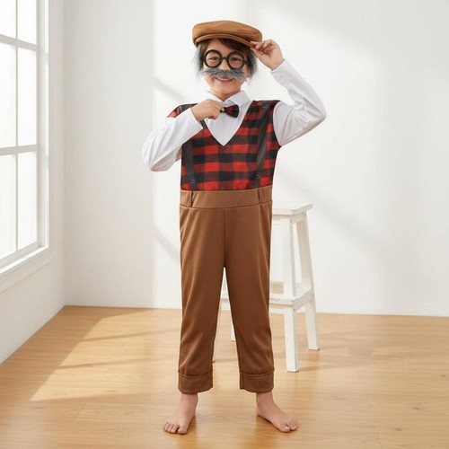 Kids old man costume - old,