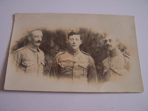 Military vintage real photo - vintage,