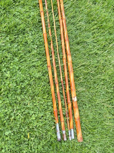 Vintage bamboo cane fishing - vintage,