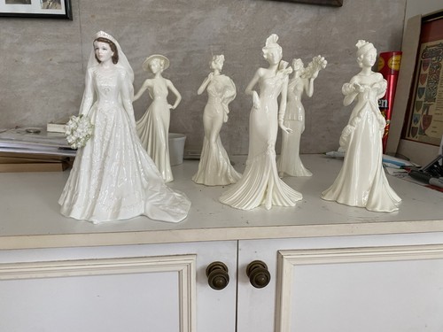 Coalport bone china figurine - bone,