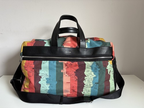 Paul smith map stripe duffle - paul,