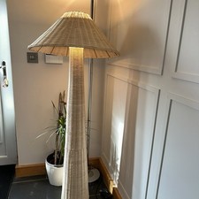 John Lewis Rattan Floor Lamp