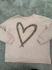 Ladies pink jumper, sweatshirt