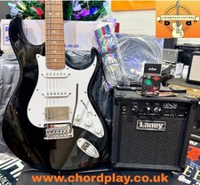 🎁 ELECTRIC GUITAR STARTER PACK 🎁 Cort G260CS Black~ Laney Amp, Bag, Tuner!
