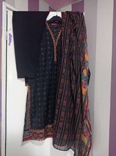 Saeed Pakistani Designer Suit