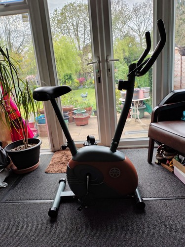 Exercise bike indoors fitness - exercise,